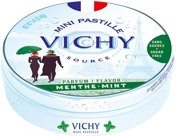 Vichy Pastilles Sans Sucre Menthe 40g