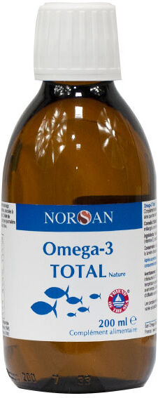 Norsan Oméga 3 Total Nature 2000mg Huile de Poisson 200ml