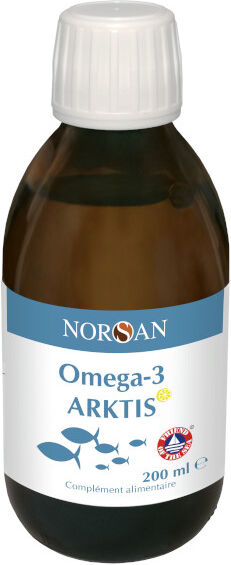 Norsan Oméga 3 Arktis 2000mg Huile de Foie de Morue 200ml