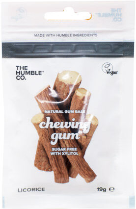 Humble Chewing Gum Vegan Cruelty Free Réglisse 10 unités