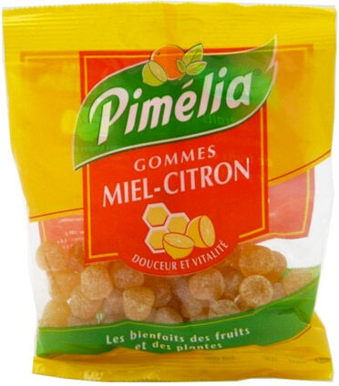 Pimelia Pimélia Gommes Miel Citron 100g