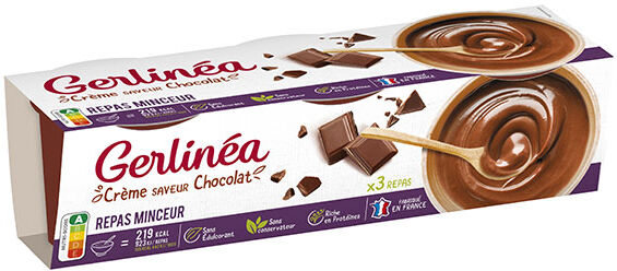 Gerlinéa Repas Minceur Crème Chocolat 3 x 210g