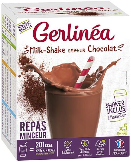 Gerlinéa Repas Minceur Milk-Shake Chocolat 150g