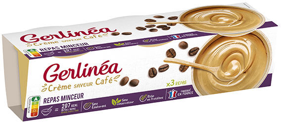 Gerlinéa Repas Minceur Crème Café 3 x 210g