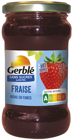 Gerblé Sans Sucres Ajoutés Confiture Fraise 320g