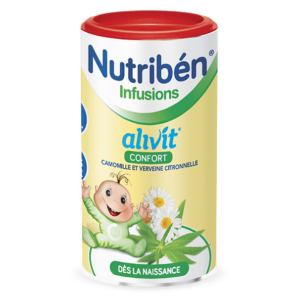 Nutriben Nutribén Infusions Alivit Confort Camomille Verveine Citronnelle 150g