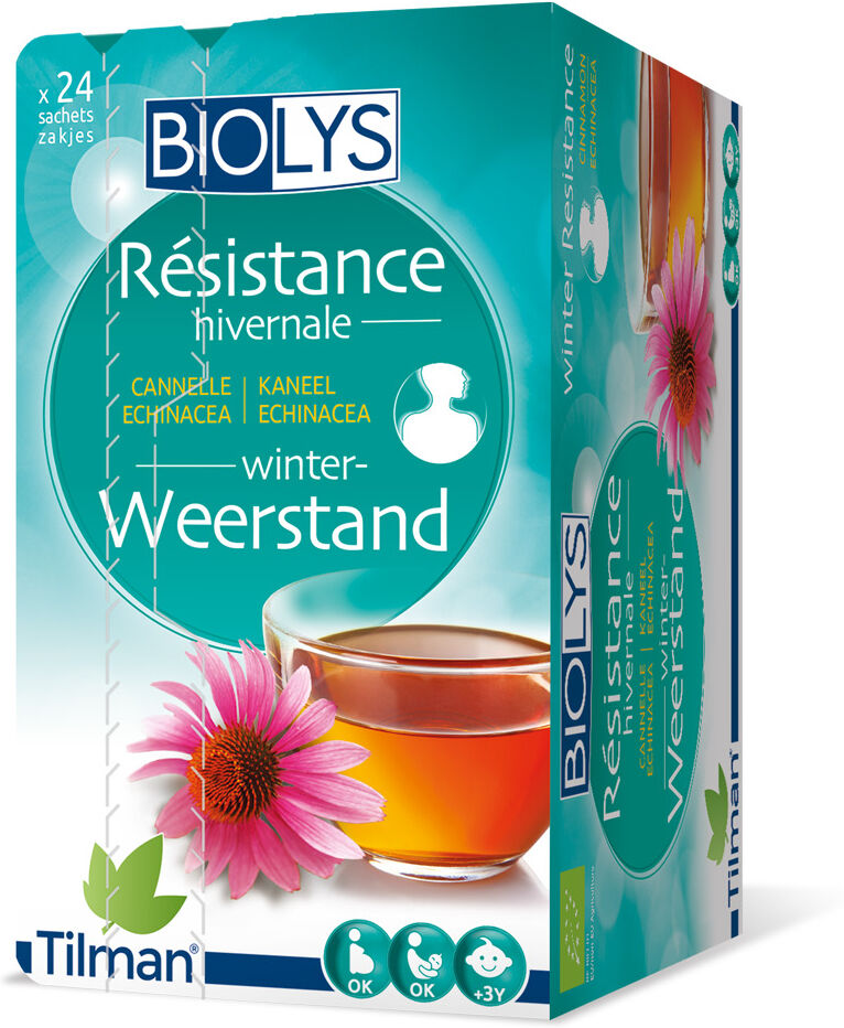 Biolys Infusion Cannelle Echinacea 24 Sachets