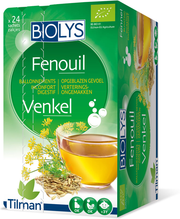 Biolys Infusion Fenouil 24 Sachets