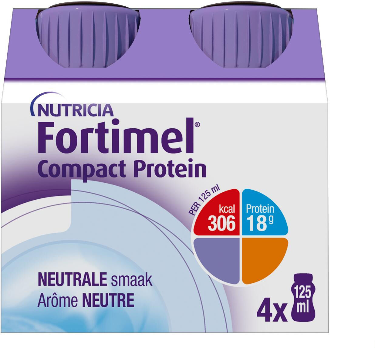 Fortimel Compact Protein Neutre 4 x 125 ml