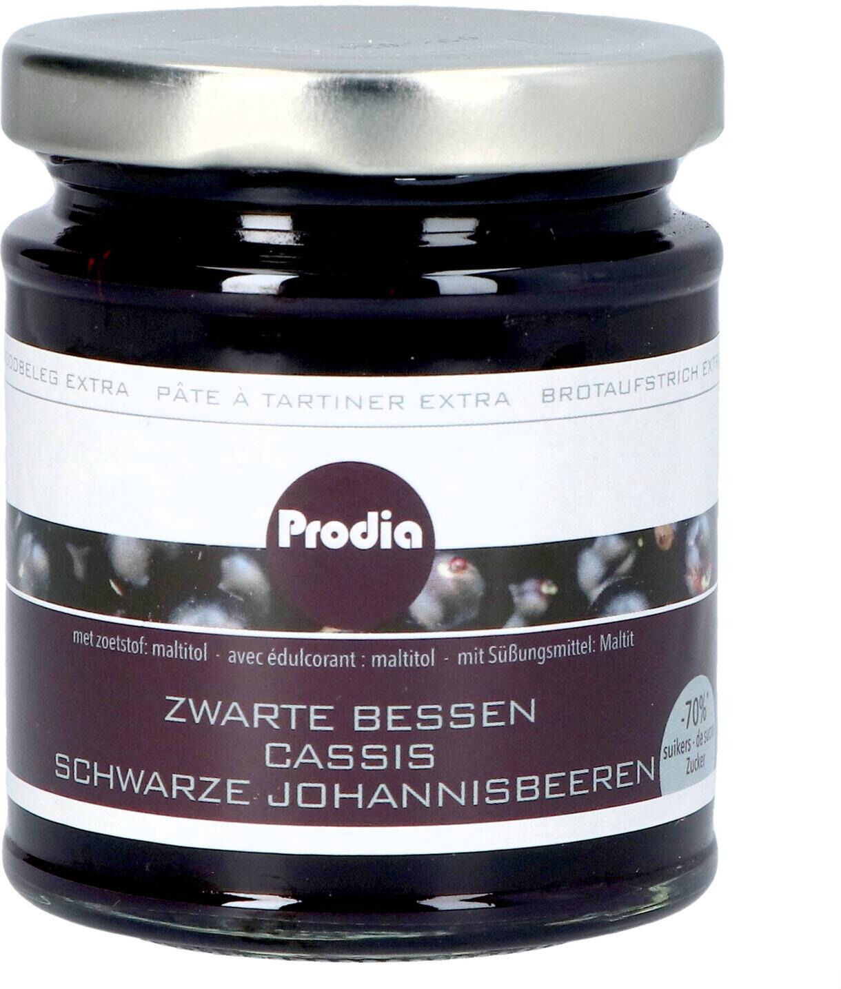 Prodia Confiture Extra Cassis 215 g