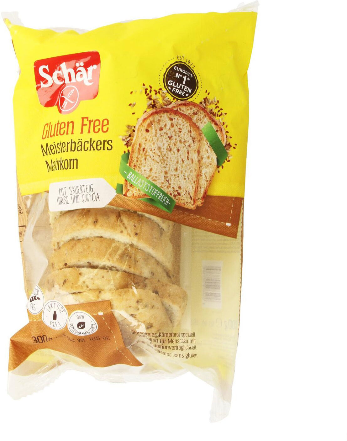 Schar Pain Mehrkorn Sans Gluten 300 g