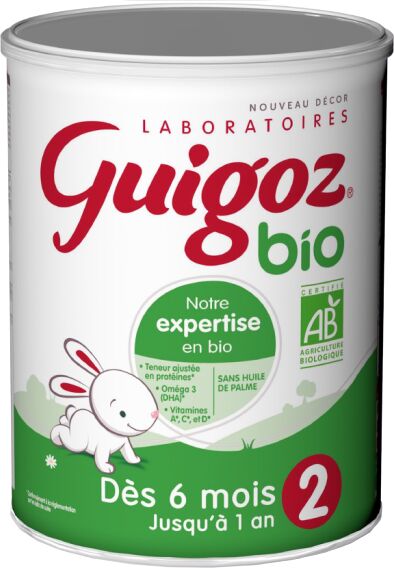 Guigoz Lait Bio 2 Optipro, 800g