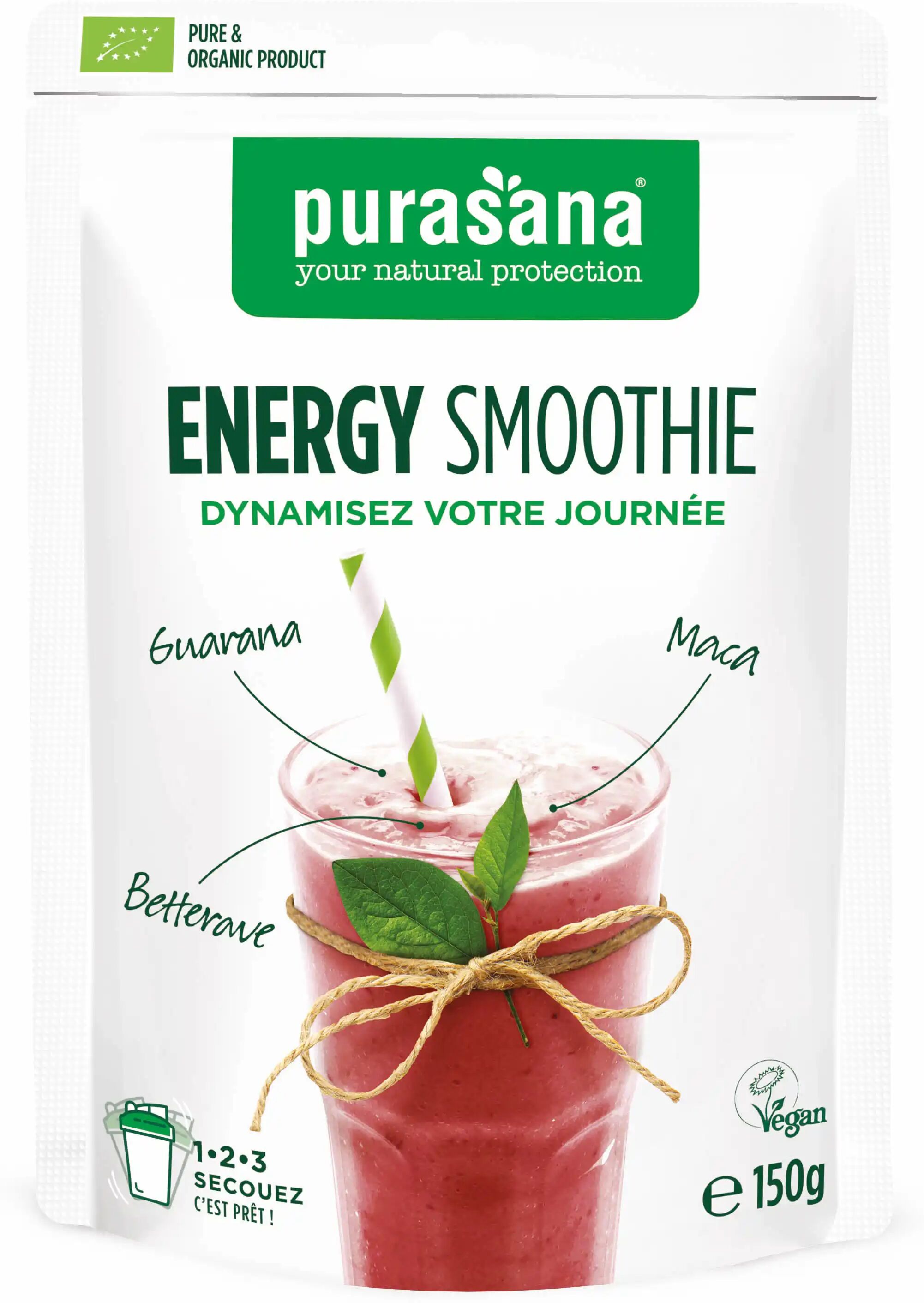 Purasana Energy Smoothie, 150g