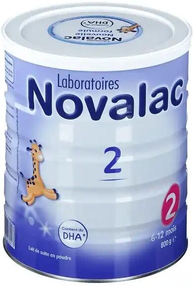 Novalac Lait 2ème âge 6 à 12 mois, 800g