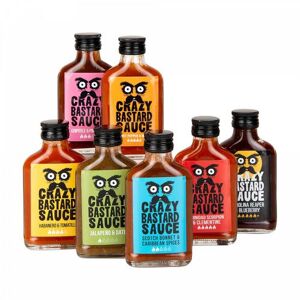 Crazy Bastard Saucen 7er-Set Chili 7 x 100ml