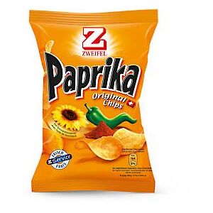 Zweifel Pommes Chips Paprika, 30 g
