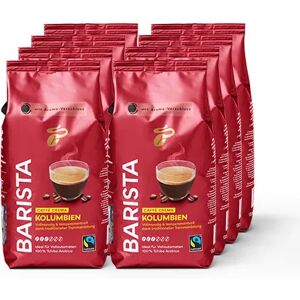 Tchibo BARISTA Caffè Crema Kolumbien – 8x 1 kg Ganze Bohne