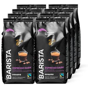 Tchibo BARISTA Espresso Dark - 8x 1 kg  Ganze Bohne