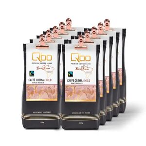 Tchibo Qbo Premium Coffee Beans »Kooperative Coopfam« Caffè Crema Mild - 10x 250 g Ganze Bohne
