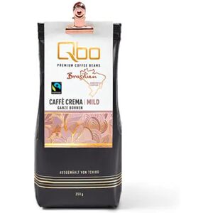 Tchibo Qbo Premium Coffee Beans »Kooperative Coopfam« Caffè Crema Mild - 250 g Ganze Bohne