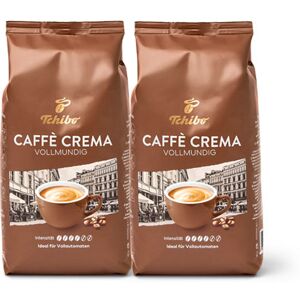 Tchibo Caffè Crema Vollmundig - 2x 1 kg Ganze Bohne