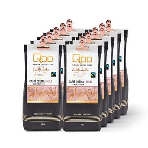 Tchibo Qbo Premium Coffee Beans »Kooperative Tajumuco« Caffè Crema Mild - 10x 250 g Ganze Bohne