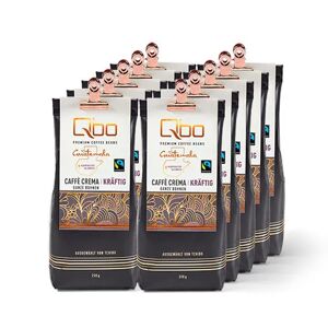 Tchibo Qbo Premium Coffee Beans »Kooperative Tajumuco« Caffè Crema Kräftig - 10x 250 g Ganze Bohne