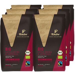 Tchibo Vista Collection - Bio Caffè Crema & Espresso 6x 1kg - Ganze Bohne