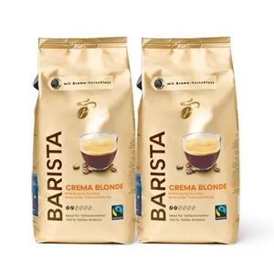 Tchibo Barista Crema Blonde – 2x 1 kg Ganze Bohne