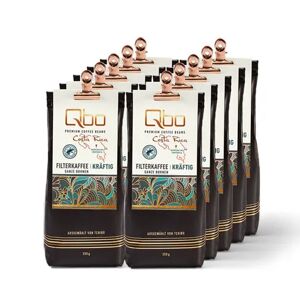 Tchibo Qbo Premium Coffee Beans »Kooperative Coopedota« Filterkaffee Kräftig - 10x 250 g Ganze Bohne