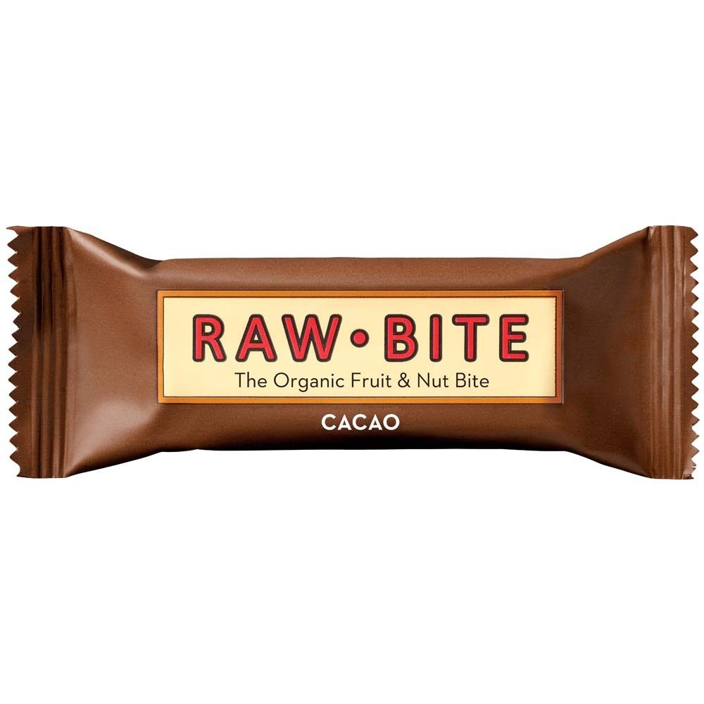 Rawbite Frucht- & Nussriegel mit Kakao