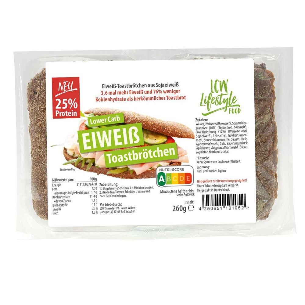 LCW Shop GmbH & Co. KG LCW Fertige Eiweiß Toastbrötchen