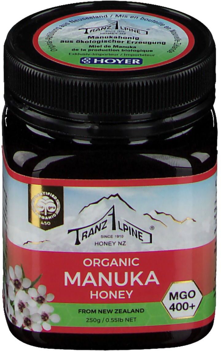 TRANZALPINE Bio-Manuka- Honig 400+