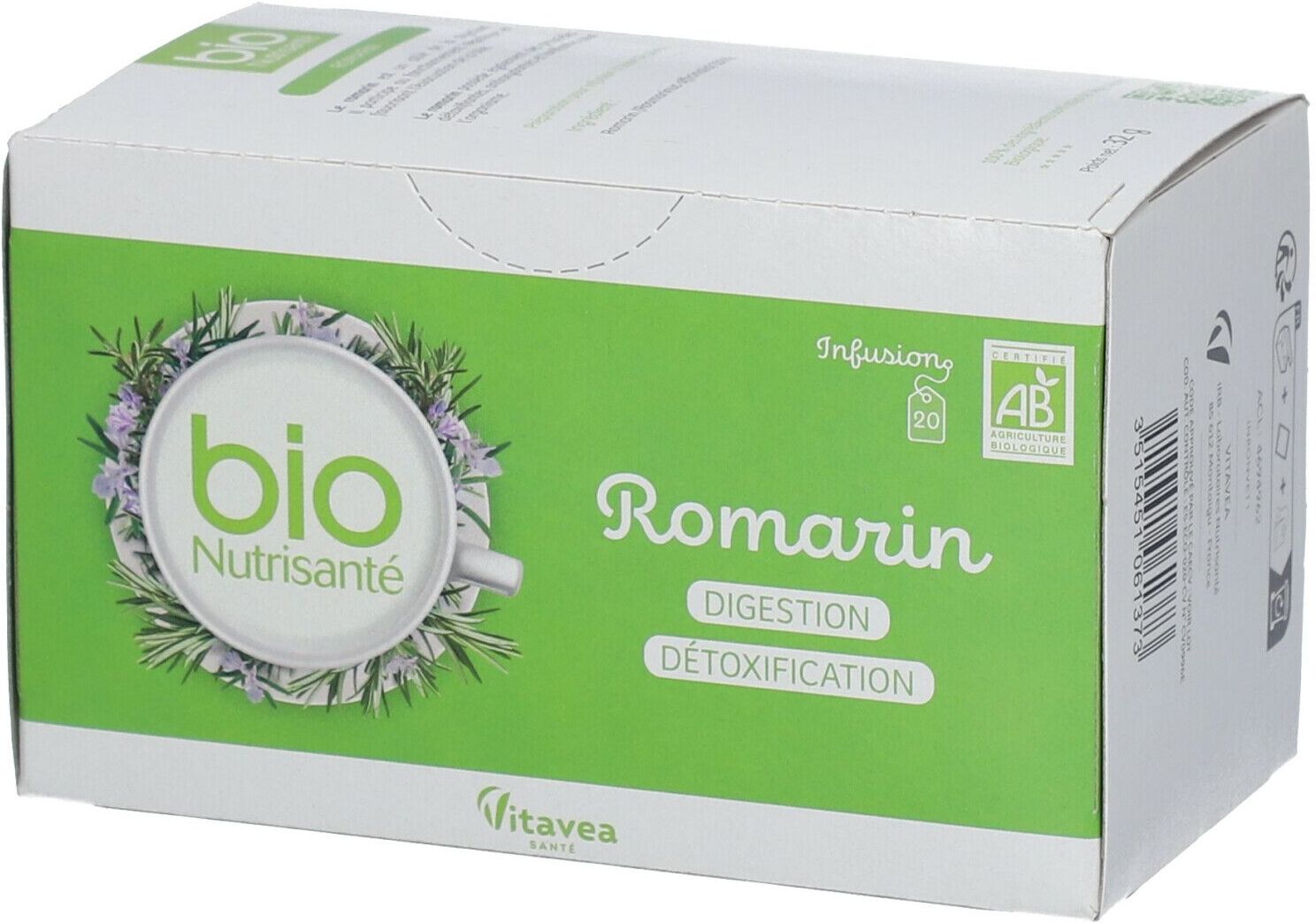 NUTRI SANTE Nutrisanté Kräutertee Bio Rosmarin