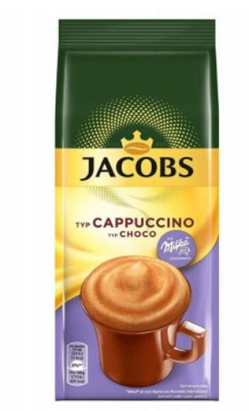 Jacobs Cappuccino Choco Milka - löslicher Kaffee 500 g
