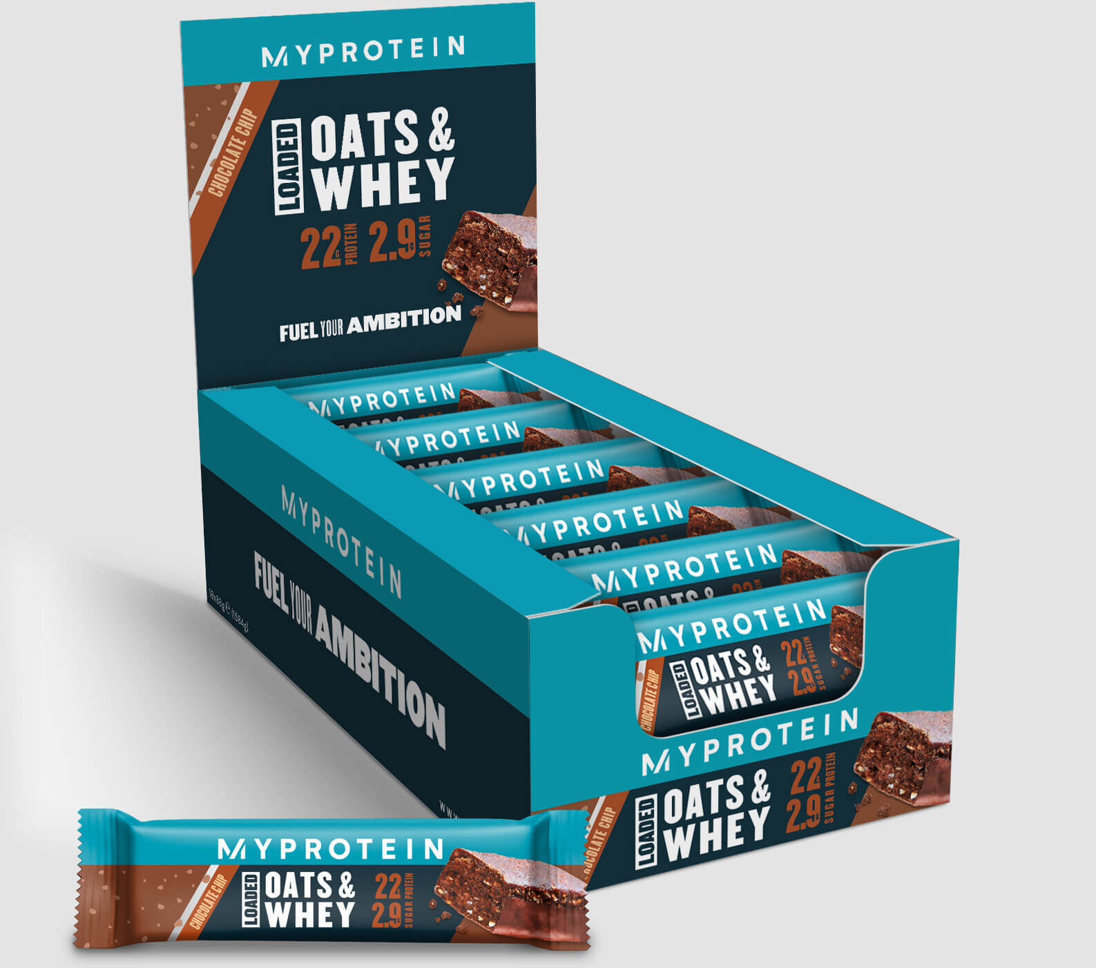 Myprotein Oats & Whey proteinová tyčinka - Čokoládové kousky