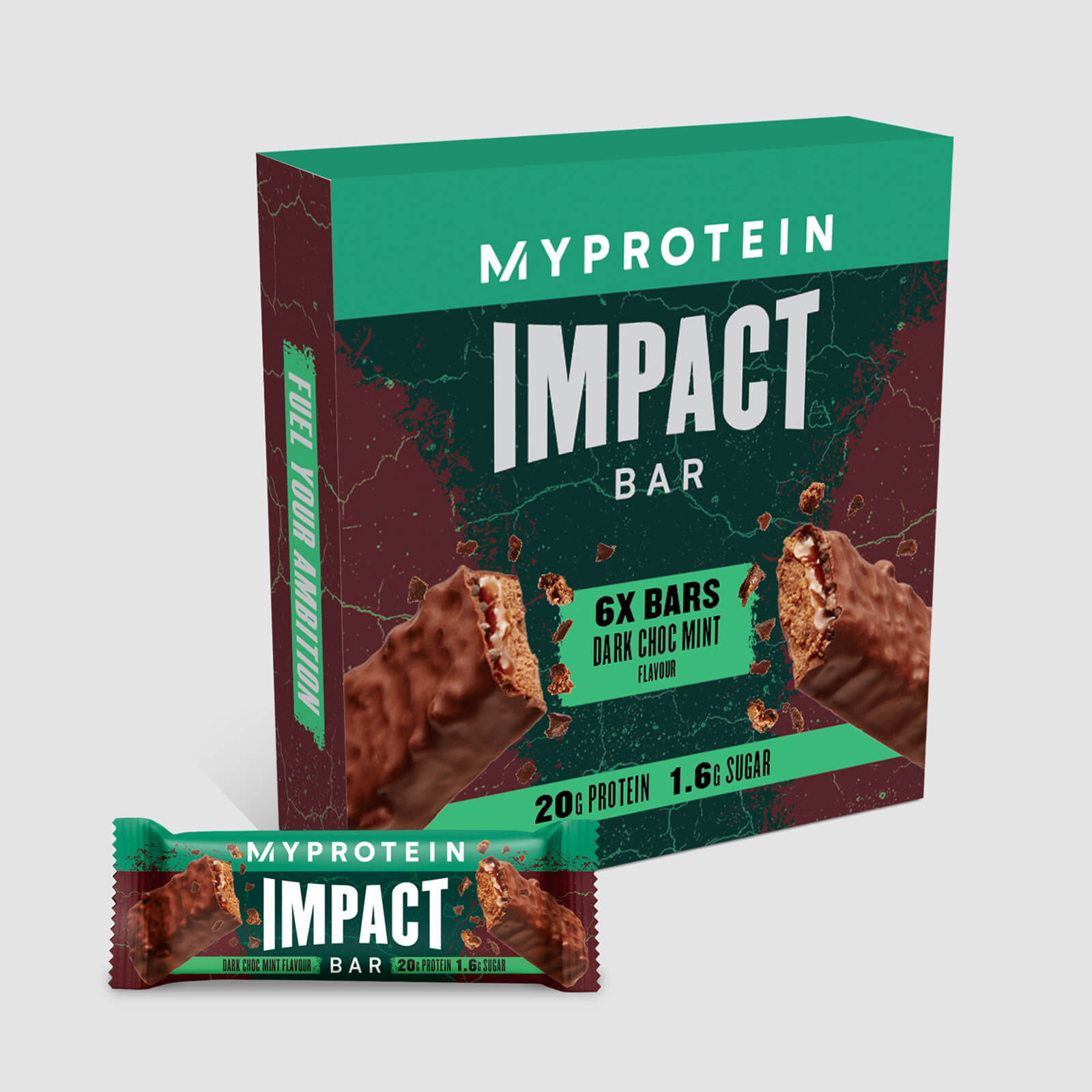 Myprotein Impact Protein Bar - 6Tyčinky - Dark Chocolate Mint