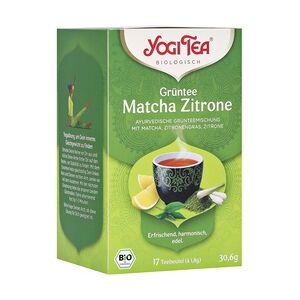 YOGI TEA GmbH YOGI TEA Grüntee Matcha Zitrone Bio Filterbeutel 17x1.8 Gramm