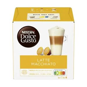 Nescafé Dolce Gusto Kaffeekapseln Latte Macchiato 16 Kapseln (183 g)