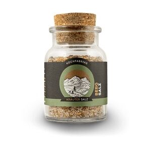 Die KOCHfabrik Bergsalz - Fleur de Sel mit Kräutern 110 g