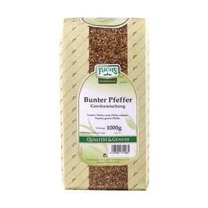 Fuchs Pfeffer bunt Gewürzmischung geschroten (1kg)