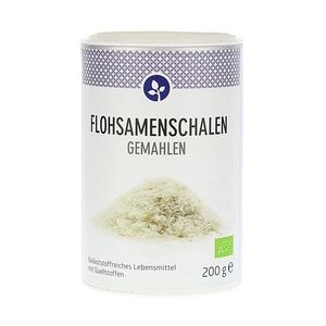 Aleavedis Naturprodukte GmbH FLOHSAMENSCHALEN gemahlen Bio Pulver 200 Gramm