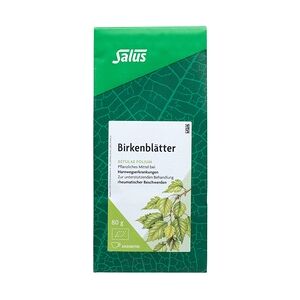 BIRKENBLÄTTER Tee Bio Betulae folium Salus 80 Gramm