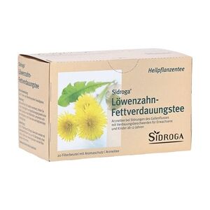 Sidroga Löwenzahn-Fettverdauungstee Tee 20x1.5 Gramm