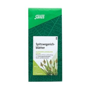 Spitzwegerichblätter Tee Salus Tee 60 Gramm