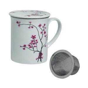 Tea Logic Kräuterteetasse Cherry Blossom 0,3l Porzellan