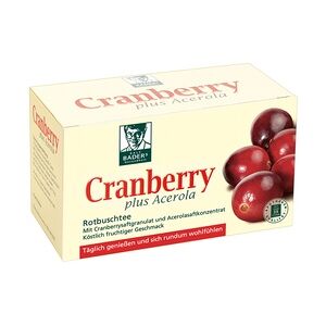 EPI-3 Healthcare GmbH CRANBERRY ACEROLA Baders Filterbeutel 20 Stück