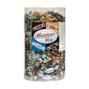 Miniatures Mix, Bounty, Snickers, Mars, Twix 296 Stück (3 kg)