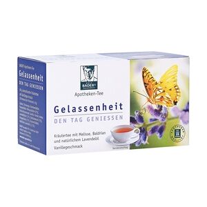 EPI-3 Healthcare GmbH BADERS Apotheken Tee Gelassenheit Filterbeutel 20 Stück
