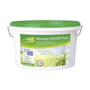 Pronatur Mineral Dekor-Putz 8 kg 0,5 mm fein weiß